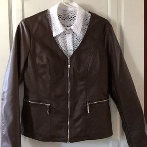 🎉3/$50🎉 Faux Leather Jacket